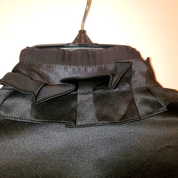 Lafayette 148 New York Womens Silk Black blouse 12 NWT - Picture 7 of 10